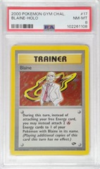 V1760: 2000: Blaine: 17/132: Gym Challenge: PSA: 8: NM-MT: 102261108